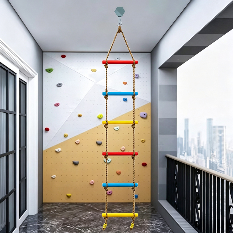 Kids Outdoor Ladder - Climbing Rope Ladder For Kids Outdoor