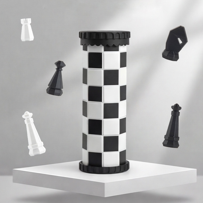Kids Outdoor Games For Party - New Scroll Style International Chess Set