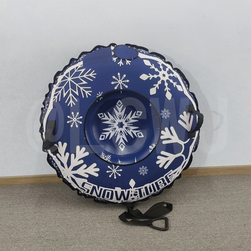 Kids Outdoor Toys - Inflatable Snow Tube Sled with Handles