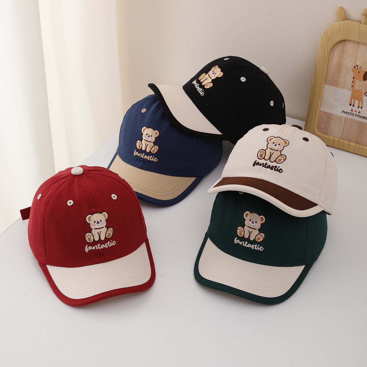 Kids Outdoor Hat - Children Baseball Cap 52cm Kids Cartoon