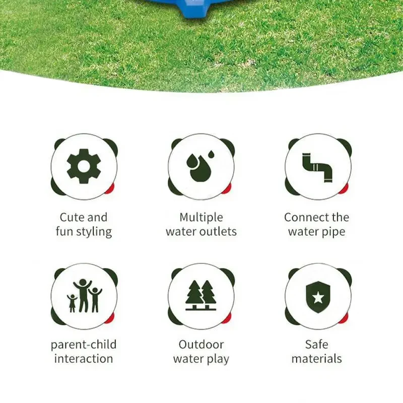 360 Degree Water Sprinkler Rot - огляд і ціна Kids Outdoor Yard Tools