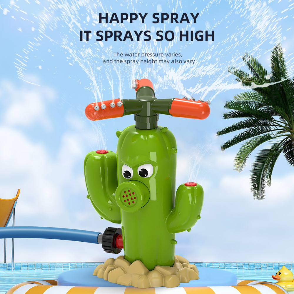 Cactus Cartoon Sprinkler Outdo - огляд і ціна Kids Outdoor Yard Tools