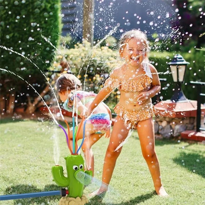 Cactus Cartoon Sprinkler Outdo - огляд і ціна Kids Outdoor Yard Tools