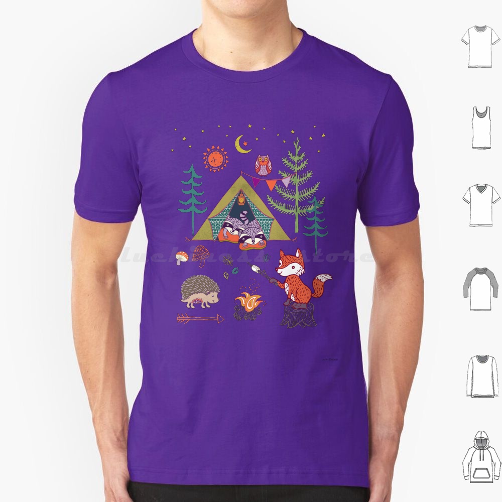 Woodland Animals Campout T Shi - огляд і ціна Kids Outdoor Fort