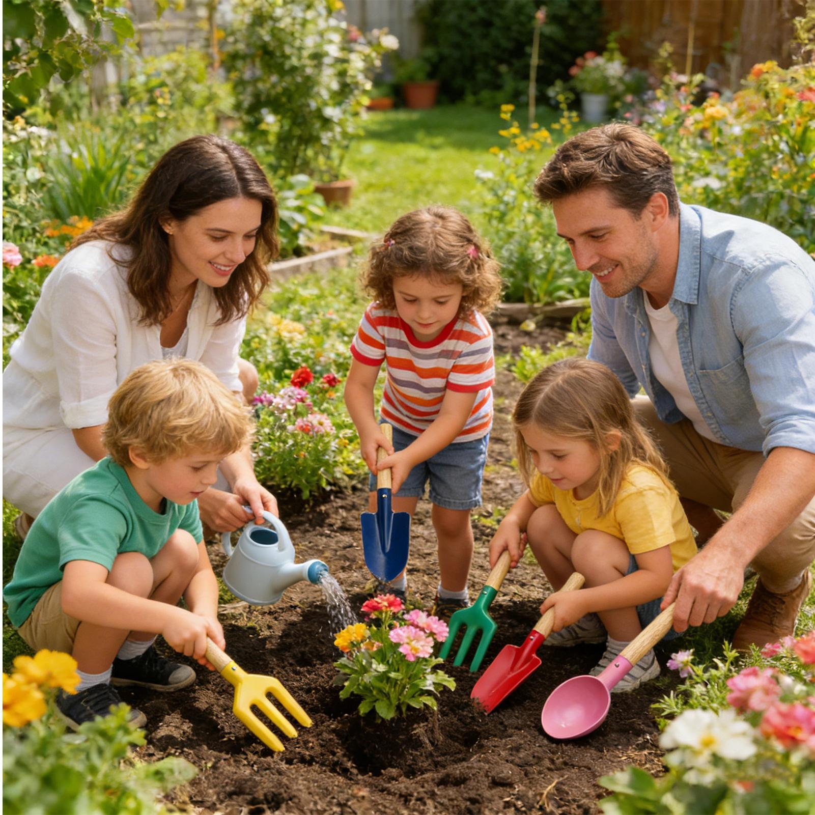 Gardening Tools Portable Educa - огляд і ціна Kids Outdoor Yard Tools