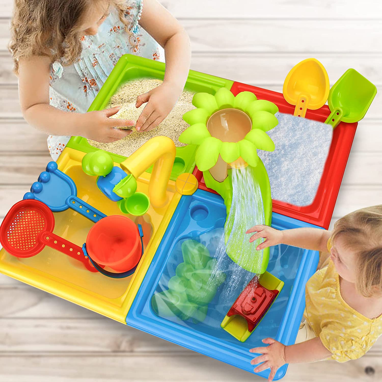 Beach Table Sand Play Toys Chi - огляд і ціна Kids Outdoor Tools