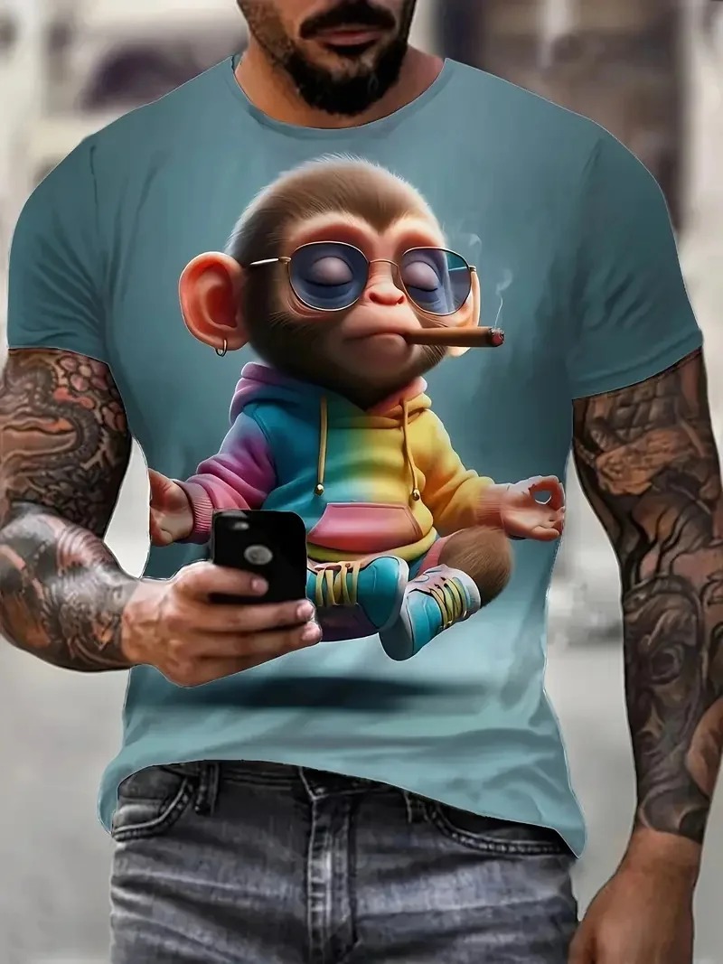 Fun Monkey 3D Print Sports Qui - огляд і ціна Kids Outdoor Fort