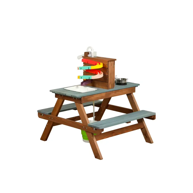 COMMIKI Wooden Outdoor Game Ta - огляд і ціна Kids Outdoor Folding Table