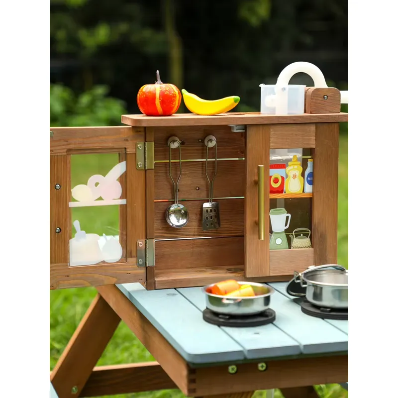 COMMIKI Wooden Outdoor Game Ta - огляд і ціна Kids Outdoor Folding Table