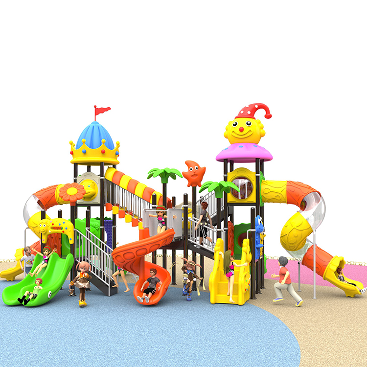 Outdoor Colorful Plastic Slide - огляд і ціна Kids Outdoor Adventure Park