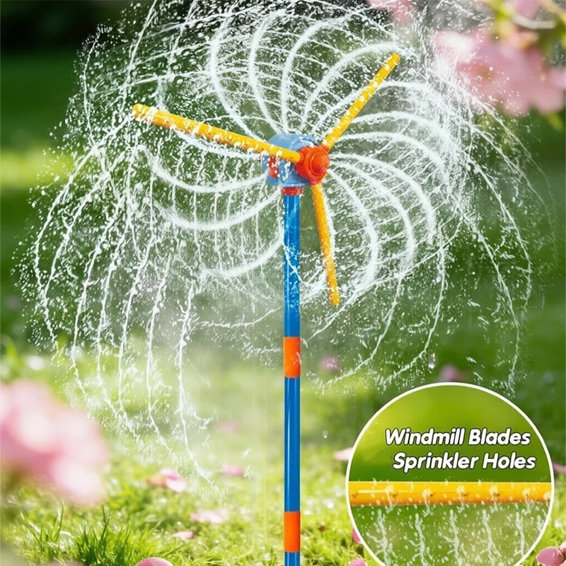 Windmill Water Sprinkler Garde - огляд і ціна Kids Outdoor Yard Tools