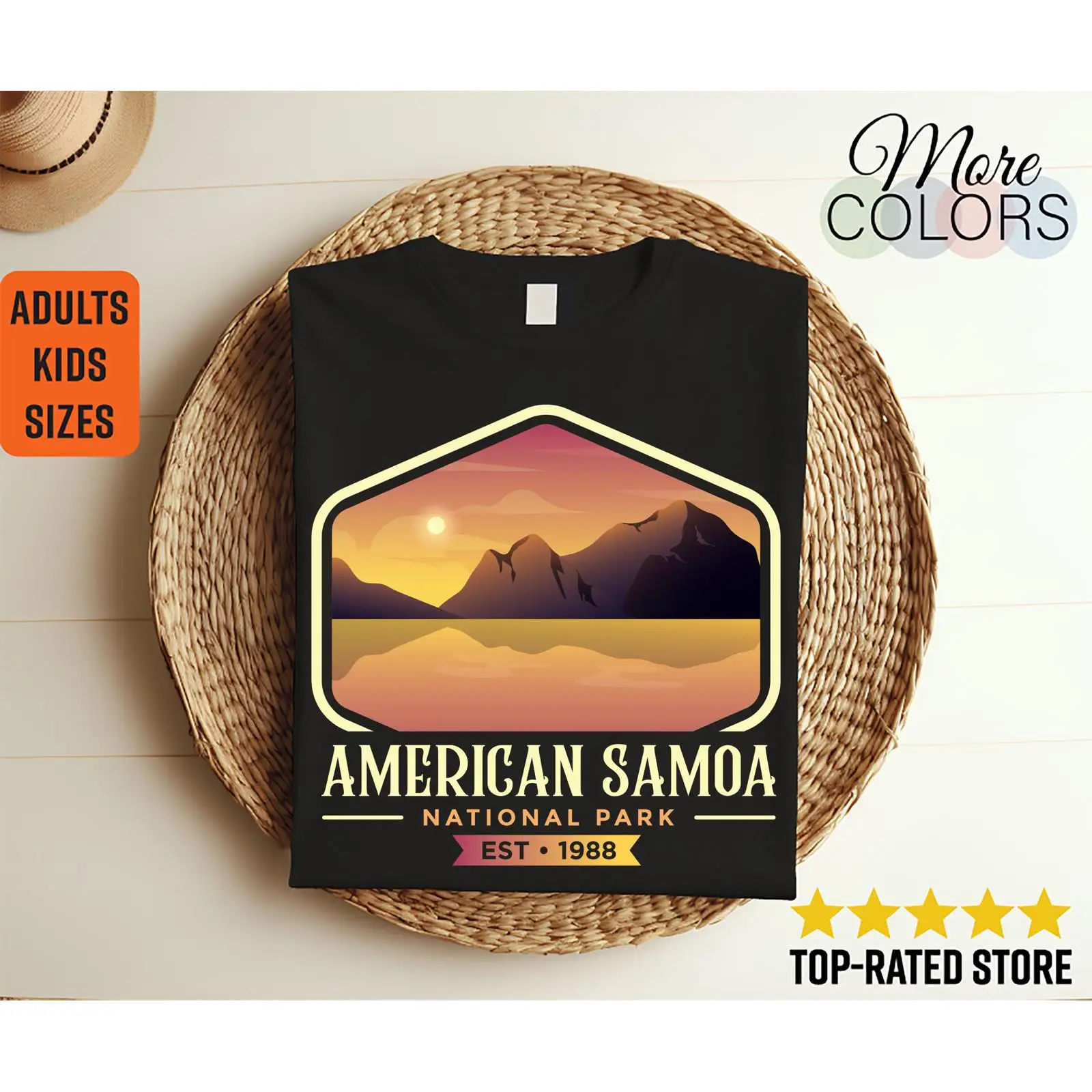 Vintage American Samoa Nationa - огляд і ціна Kids Outdoor Adventure Park