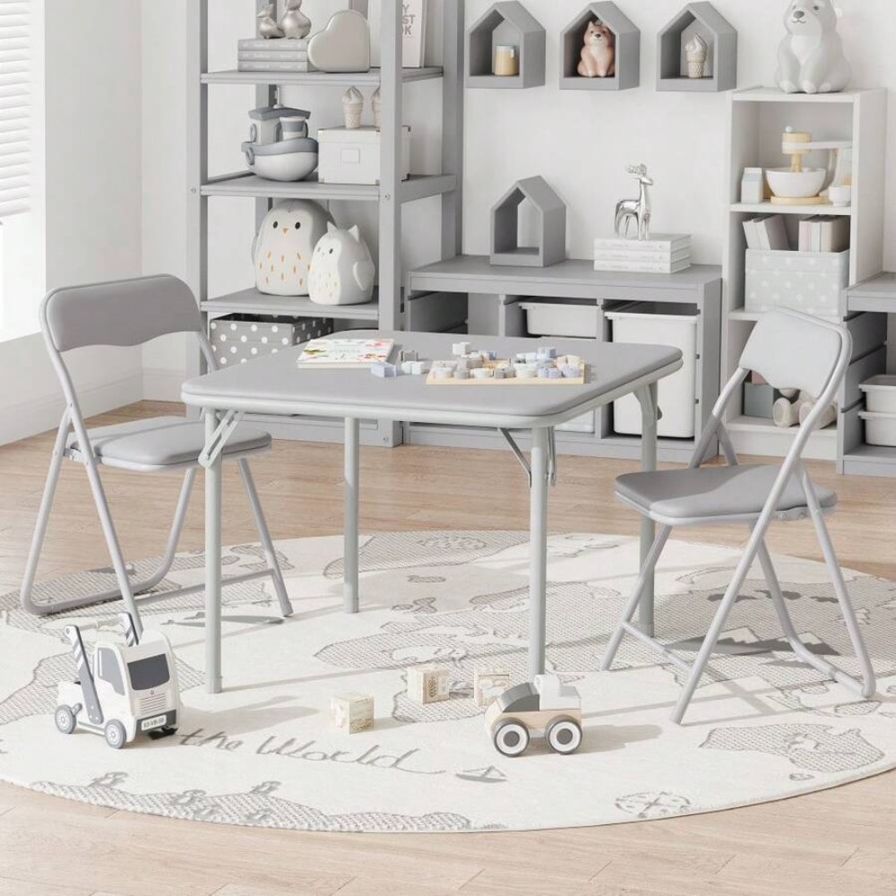 3 Piece Folding Table and Chai - огляд і ціна Kids Outdoor Folding Table
