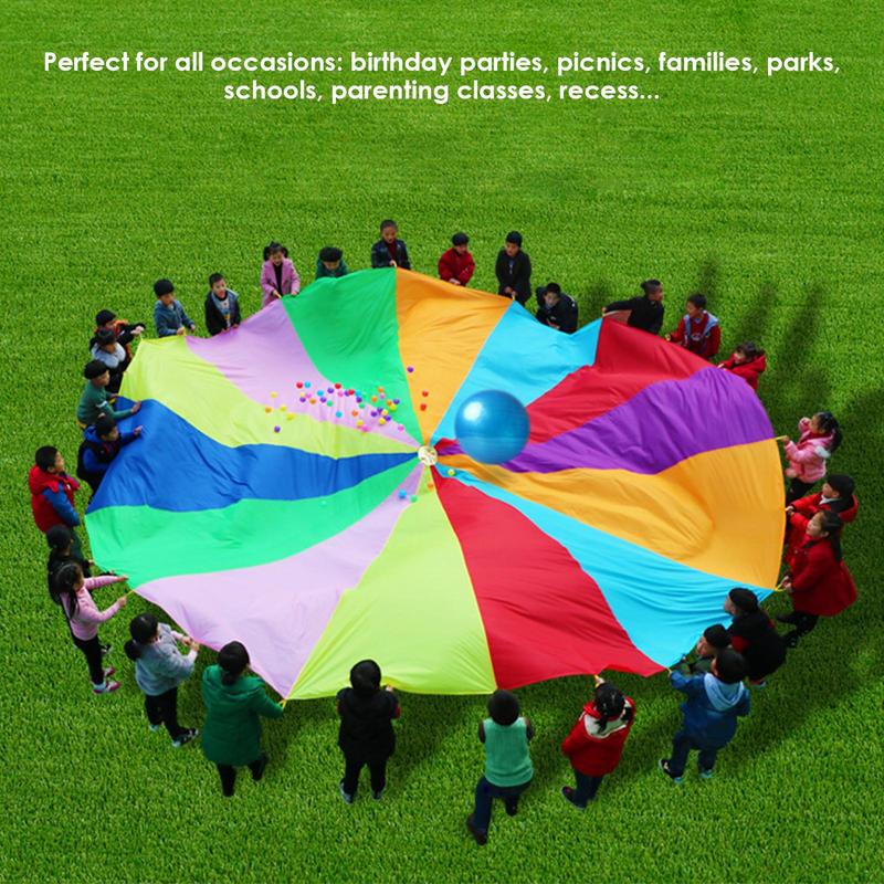 Rainbow Parachute For Kids Spo - огляд і ціна Kids Outdoor Umbrella