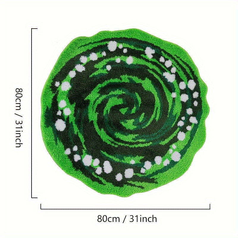 VIKAMA Green Round Plush Carpe - огляд і ціна Kids Outdoor Folding Table