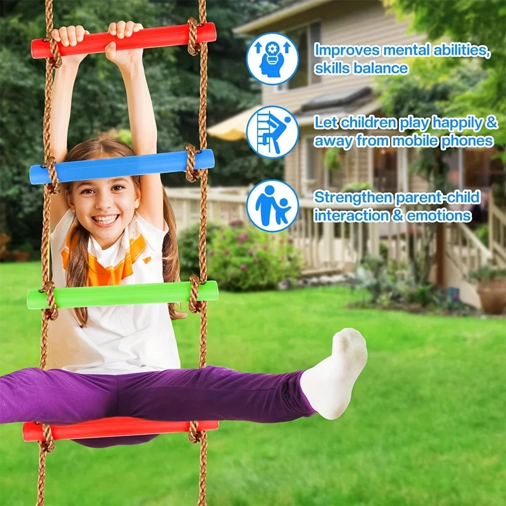 1pc Colorful Kids Climbing Lad - огляд і ціна Kids Outdoor Ladder