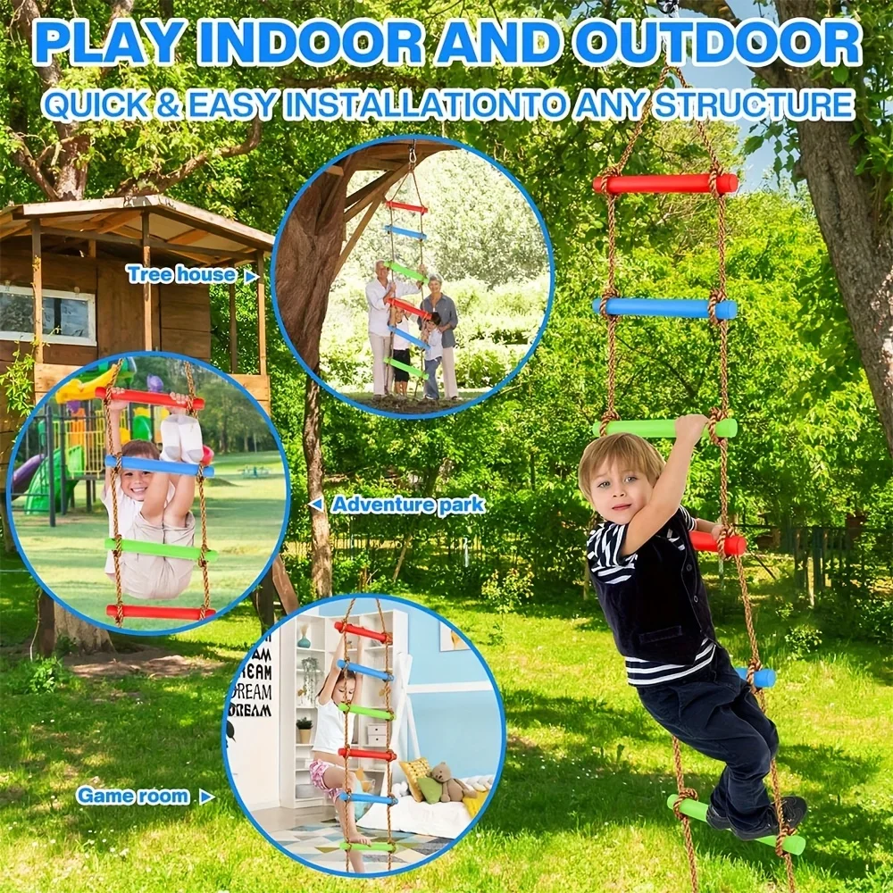 1pc Colorful Kids Climbing Lad - огляд і ціна Kids Outdoor Ladder