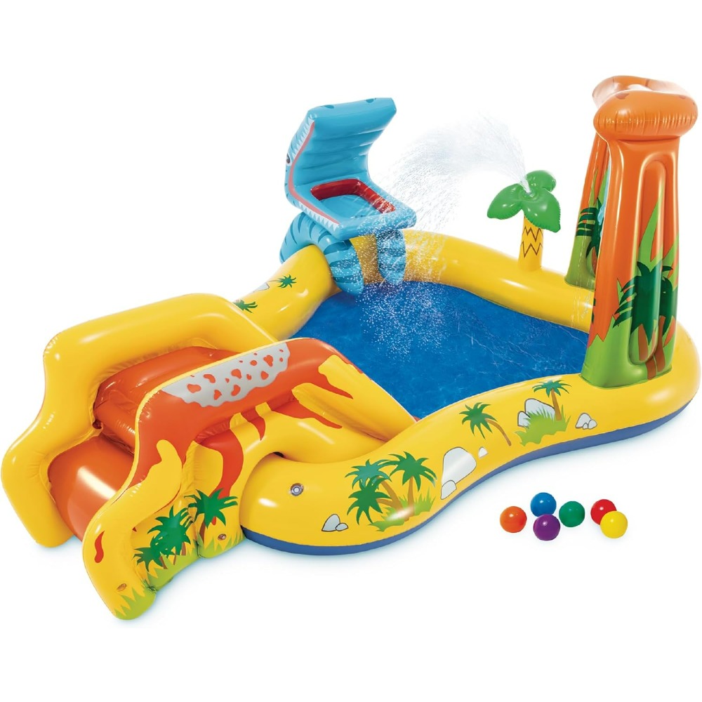 Inflatable Dinosaur Play Cente - огляд і ціна Kids Outdoor Activity Centre