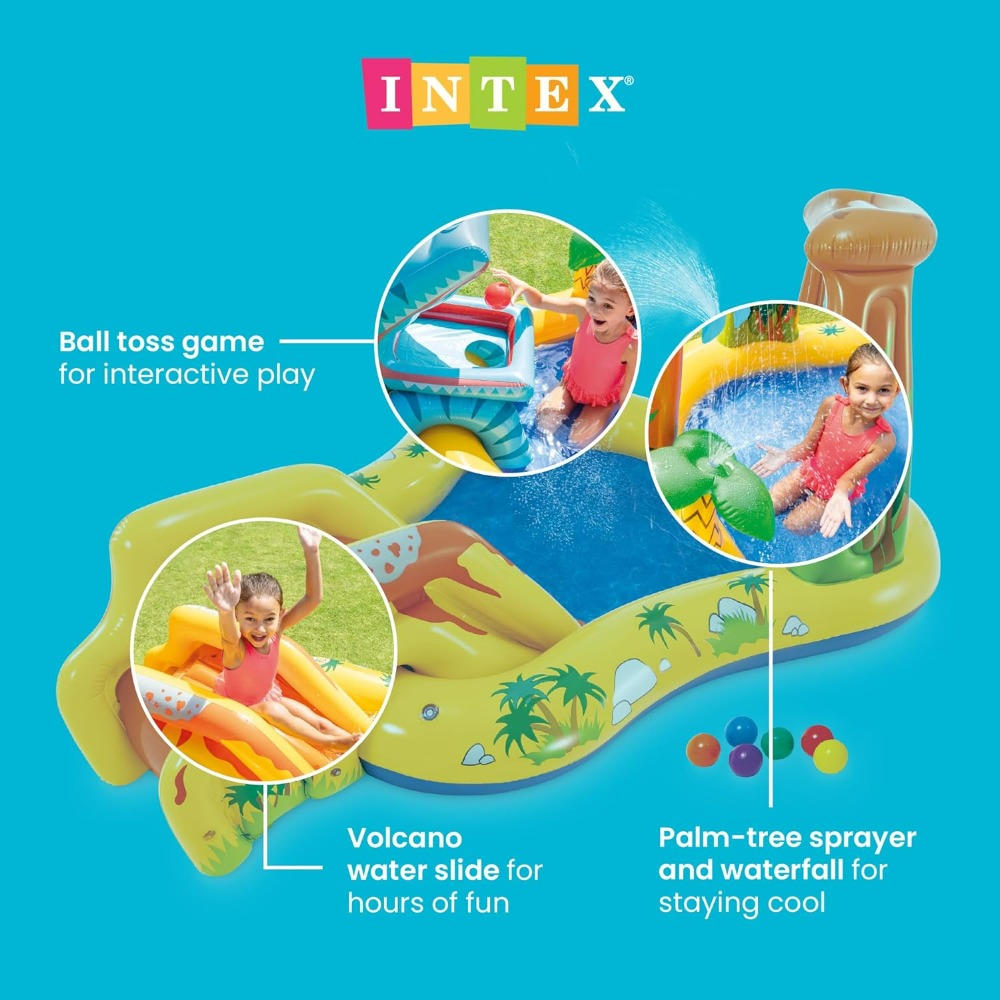 Inflatable Dinosaur Play Cente - огляд і ціна Kids Outdoor Activity Centre