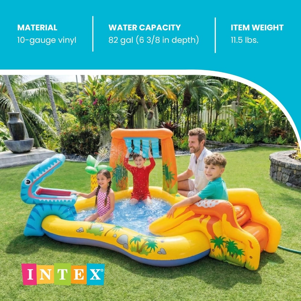 Inflatable Dinosaur Play Cente - огляд і ціна Kids Outdoor Activity Centre