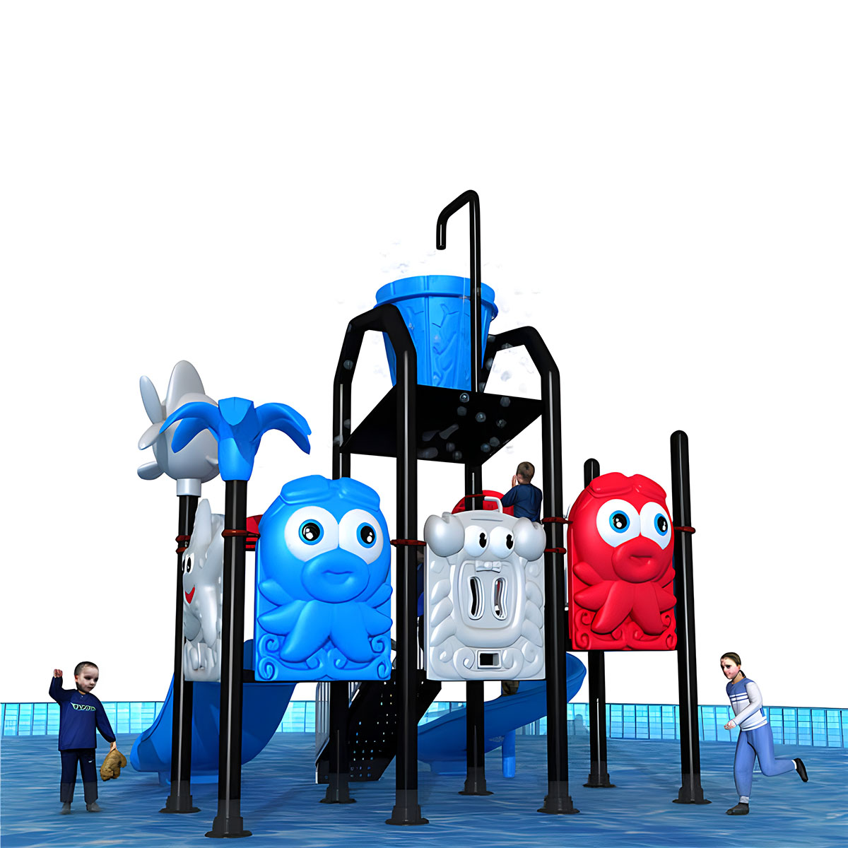 Commercial Aquatic Adventure K - огляд і ціна Kids Outdoor Adventure Park