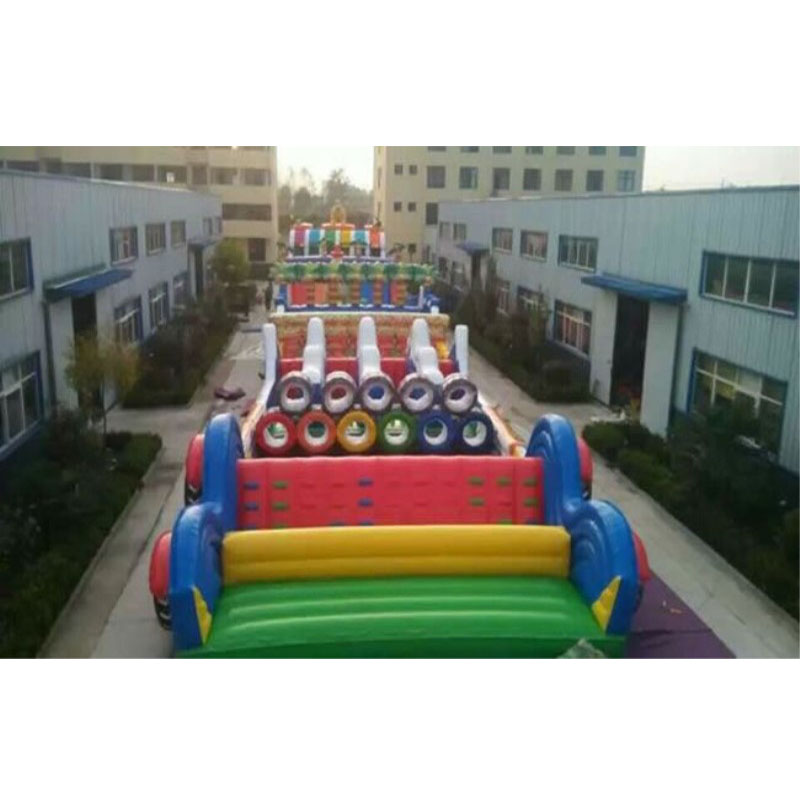 Inflatable obstacles Course fo - огляд і ціна Kids Outdoor Adventure Park