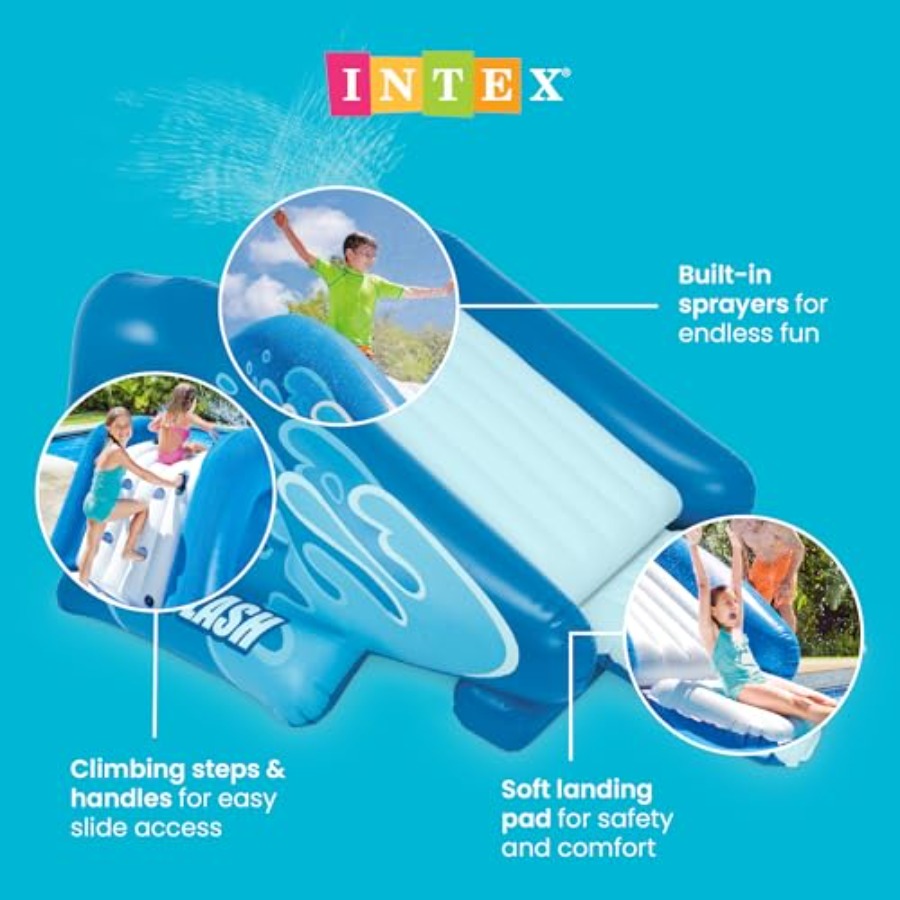 Inflatable Water Slide Pool Pl - огляд і ціна Kids Outdoor Activity Centre