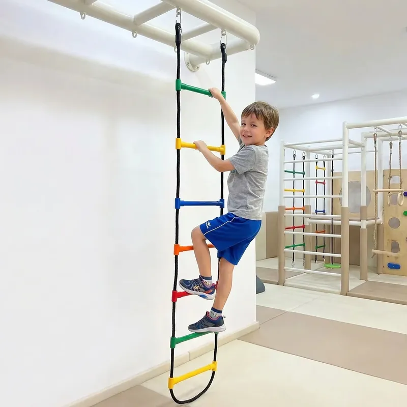 Colorful Plastic Rope Ladder f - огляд і ціна Kids Outdoor Ladder