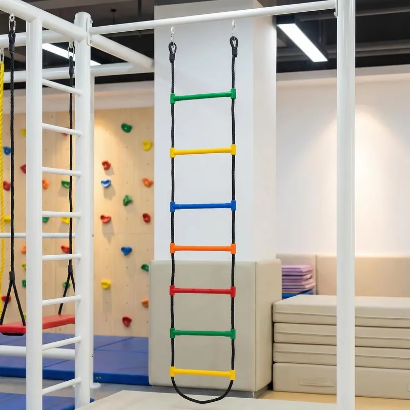 Colorful Plastic Rope Ladder f - огляд і ціна Kids Outdoor Ladder