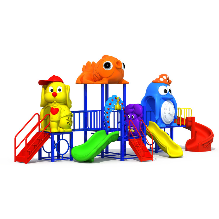 Small Cheap Daycare Slide Outd - огляд і ціна Kids Outdoor Furniture Set