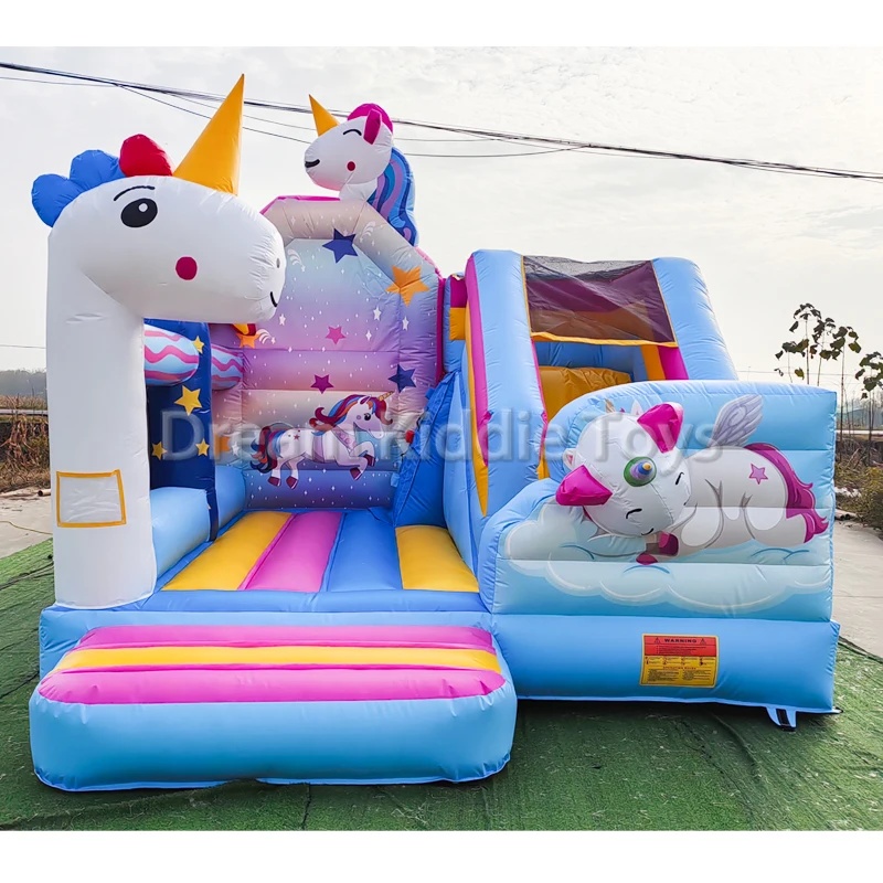 Unicorn Rainbow PVC Inflatable - огляд і ціна Kids Outdoor Adventure Park