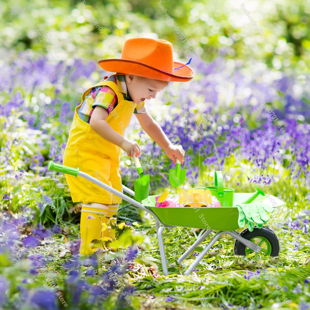 Kids Outdoor Wheelbarrow, Gree - огляд і ціна Kids Outdoor Set