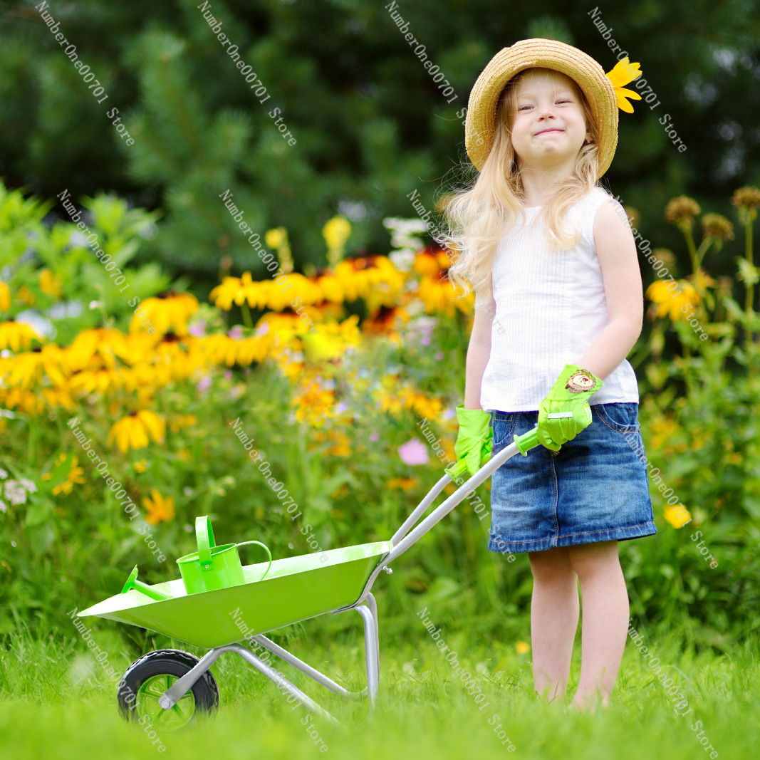 Kids Outdoor Wheelbarrow, Gree - огляд і ціна Kids Outdoor Set