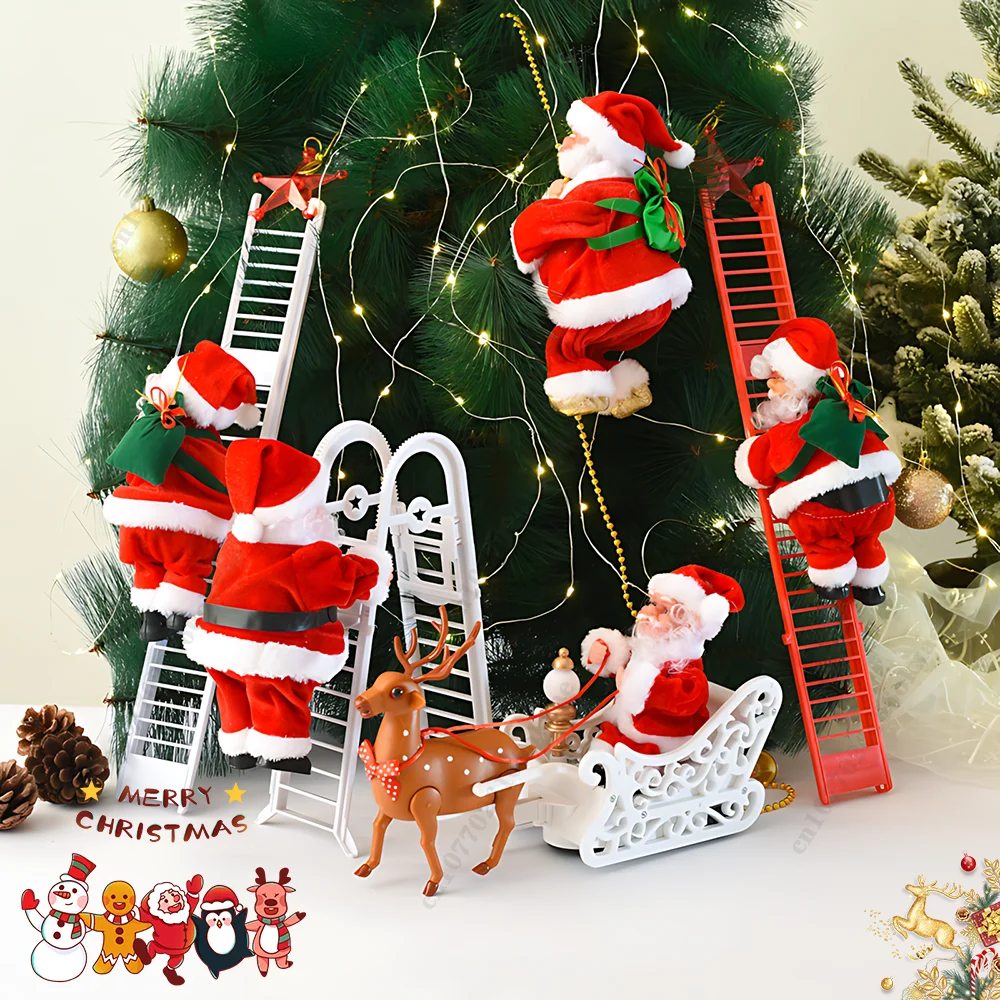 Electric Ladder Climbing Santa - огляд і ціна Kids Outdoor Ladder