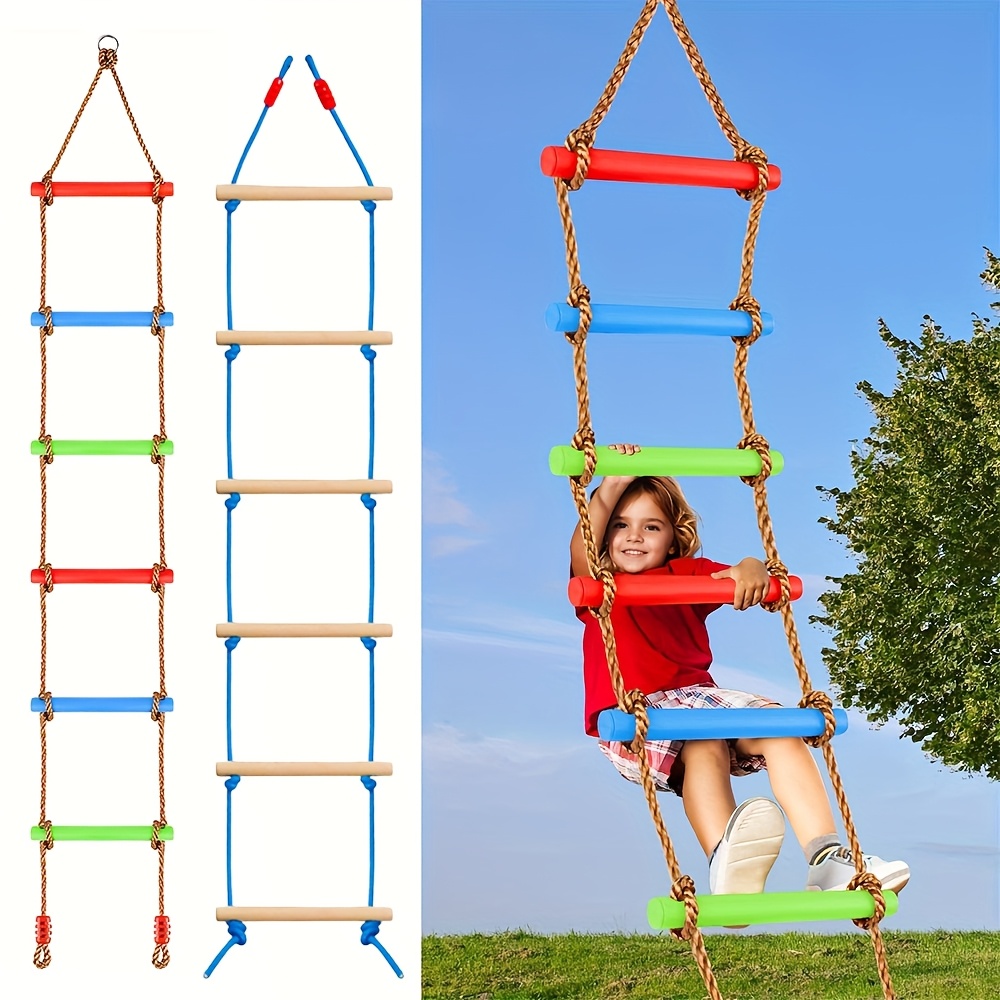 1pc Colorful Kid Climbing Ladd - огляд і ціна Kids Outdoor Ladder