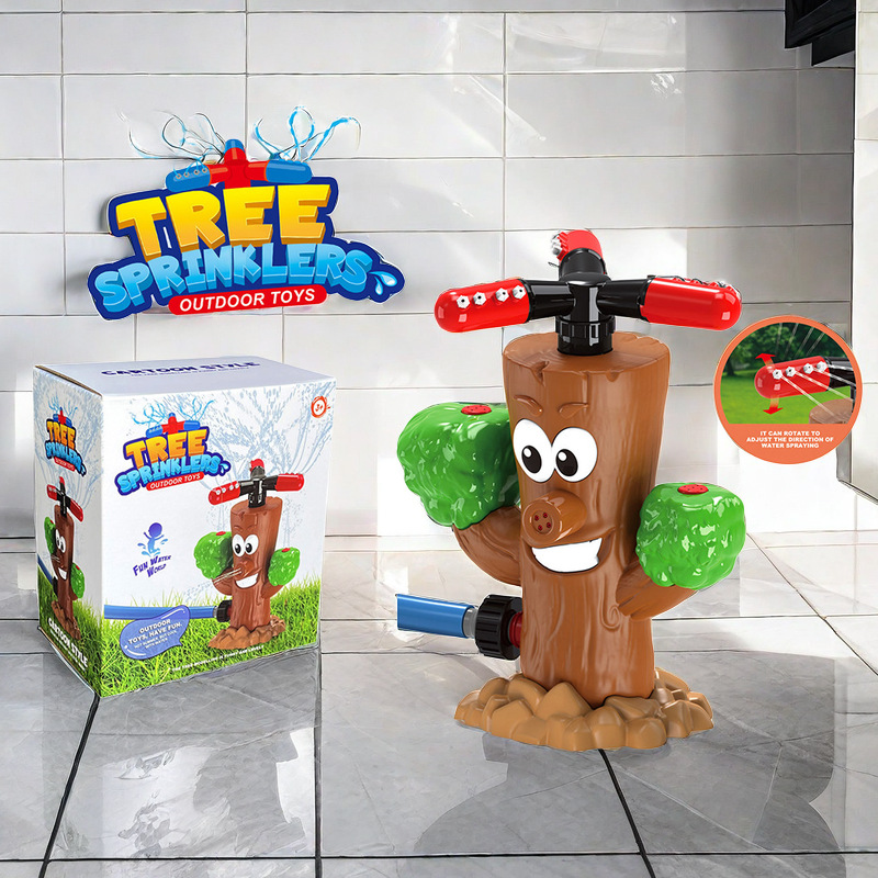 Cartoon Tree Stump Sprinkler O - огляд і ціна Kids Outdoor Yard Tools