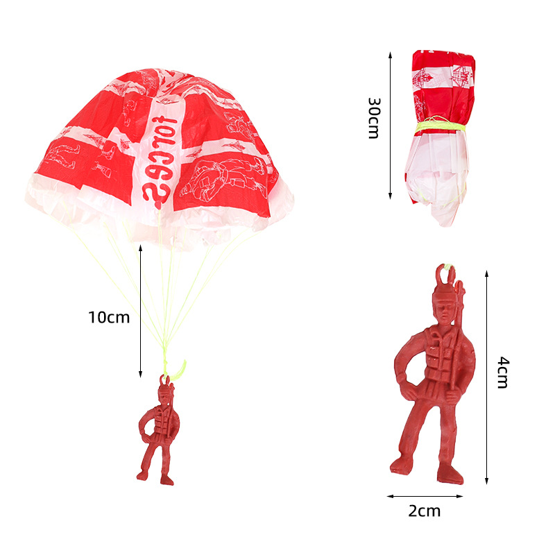 10pcs Plastic Ejecting Parachu - огляд і ціна Kids Outdoor Games For Party