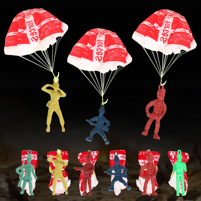 10pcs Plastic Ejecting Parachu - огляд і ціна Kids Outdoor Games For Party