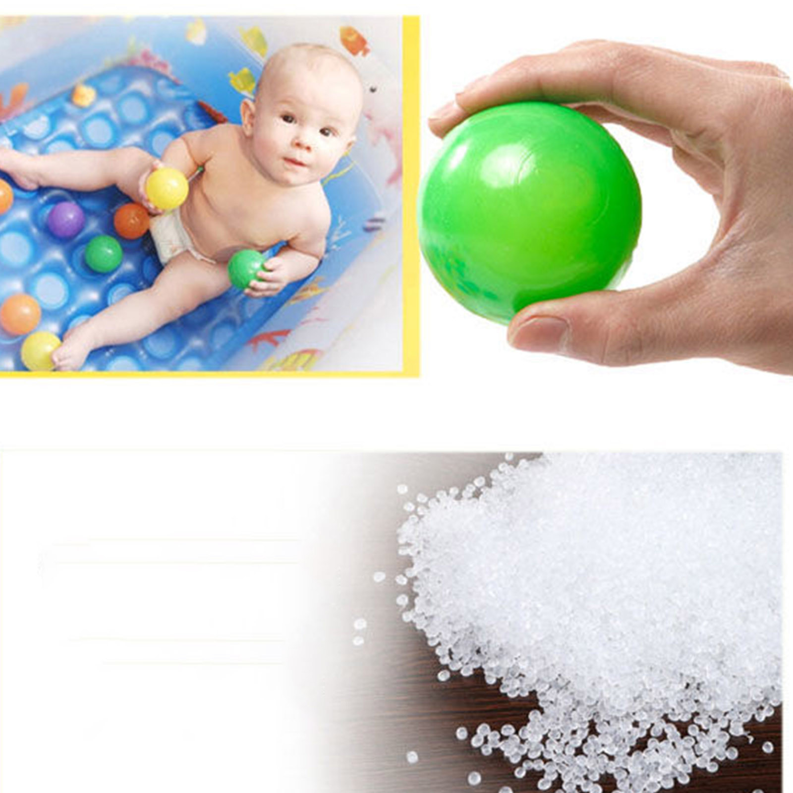 100PCS 55MM Baby Plastic Balls - огляд і ціна Kids Outdoor Activity Centre