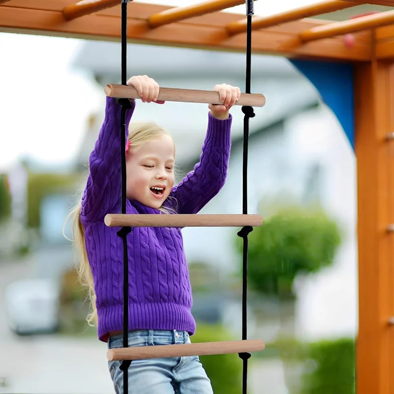Children Climbing Rope Ladder  - огляд і ціна Kids Outdoor Ladder