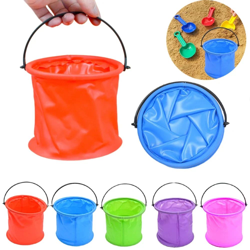 Collapsible Beach Sand Bucket  - огляд і ціна Kids Outdoor Tools