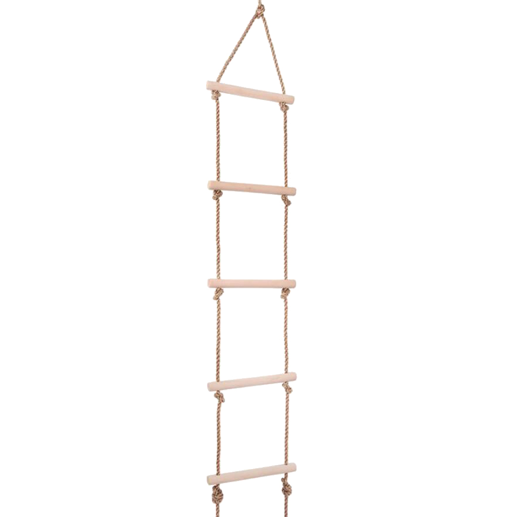 Kids Climbing Wooden Rope Ladd - огляд і ціна Kids Outdoor Ladder
