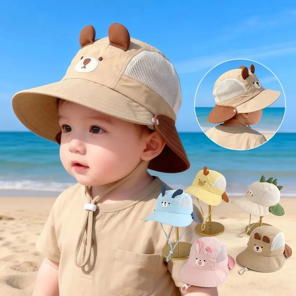 Cute Cartoon Baby Fisherman Ha - огляд і ціна Kids Outdoor Hat
