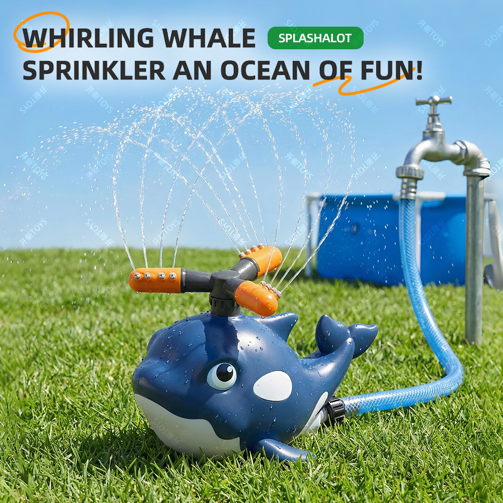 Cartoon Whale Sprinkler Outdoo - огляд і ціна Kids Outdoor Yard Tools
