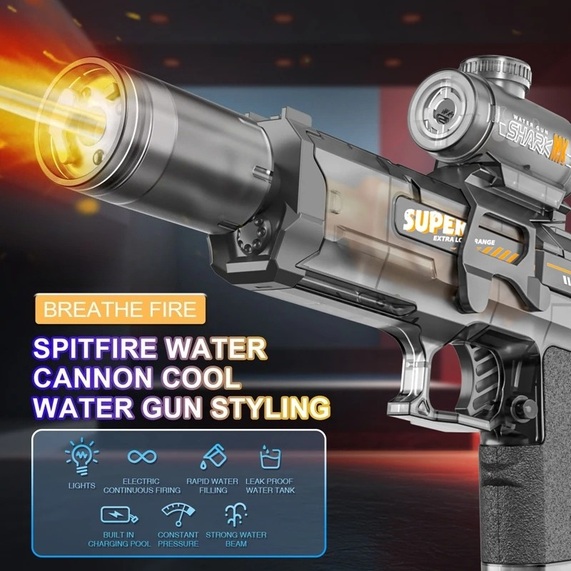 Electric Water Blaster Gun - A - огляд і ціна Kids Outdoor Games For Party