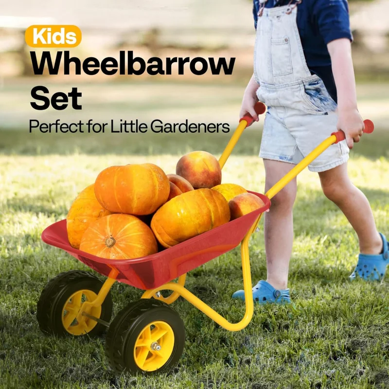 Kids Wheelbarrow Children Gard - огляд і ціна Kids Outdoor Tools