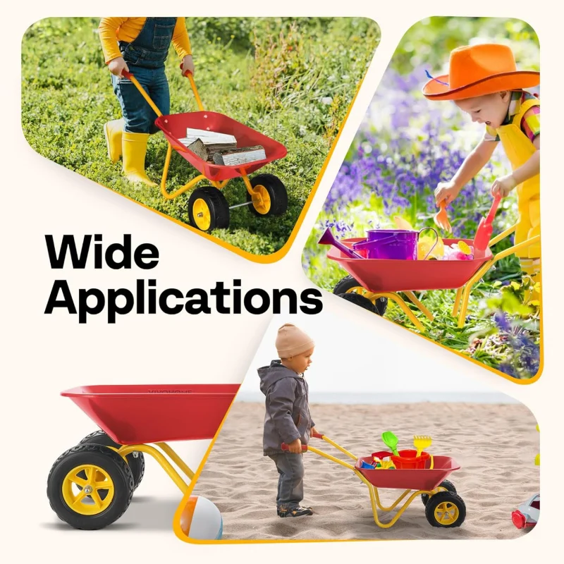 Kids Wheelbarrow Children Gard - огляд і ціна Kids Outdoor Tools