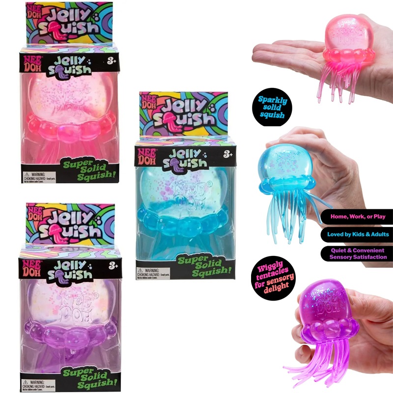 Squishy Needoh Jellyfish Beach - огляд і ціна Kids Outdoor Toys
