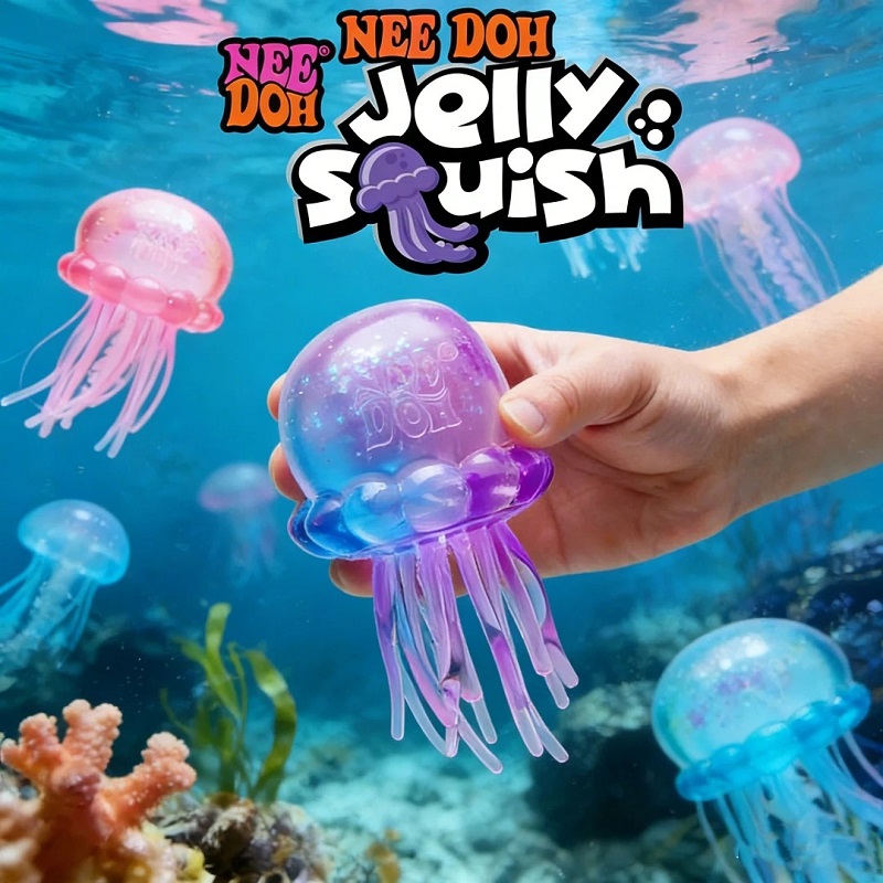 Squishy Needoh Jellyfish Beach - огляд і ціна Kids Outdoor Toys