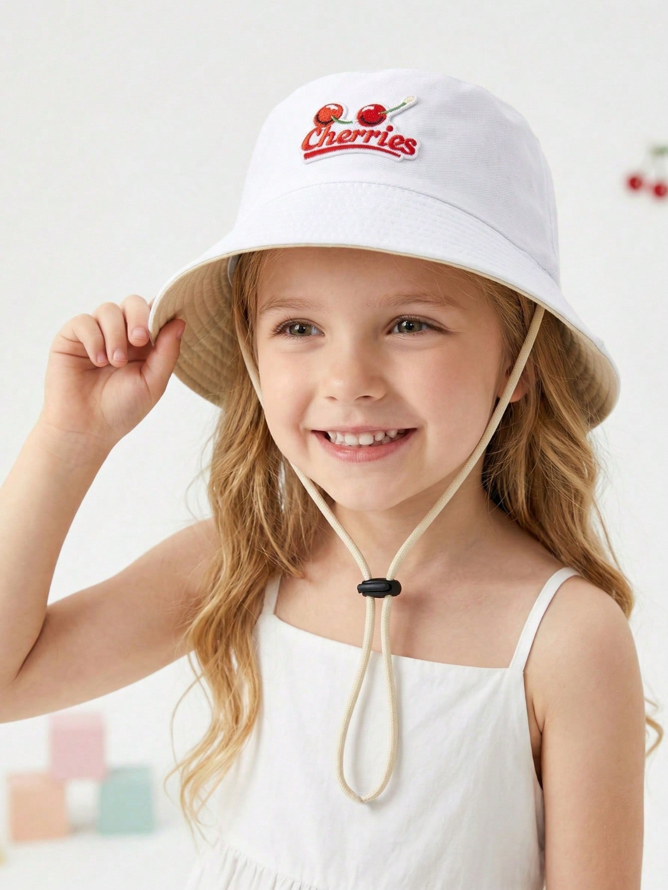 1Pc 2-6Y Kids Red Cherry Fishe - огляд і ціна Kids Outdoor Hat